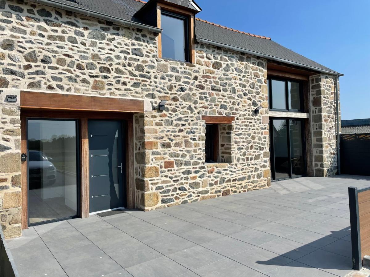 Magnifique Corps De Ferme Renove Avec Jacuzzi Villa Hillion Exterior photo